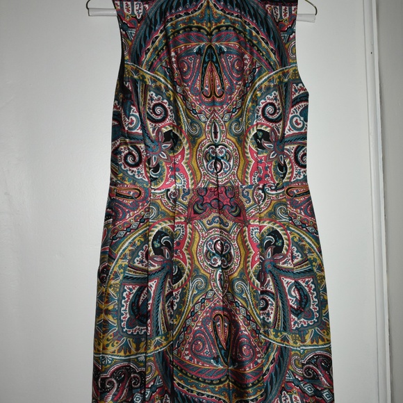 Nanette Lepore Gotham Stakes Silk Shift Dress 0 - Picture 2 of 5